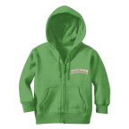 Trash Can Row Classic Kids Zip Hoodie