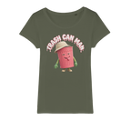 TRASH CAN MAN Organic Jersey Womens T-Shirt