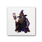 angry can man Premium Stretched Canvas