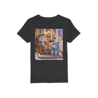 Trash Can Row Organic Jersey Kids T-Shirt