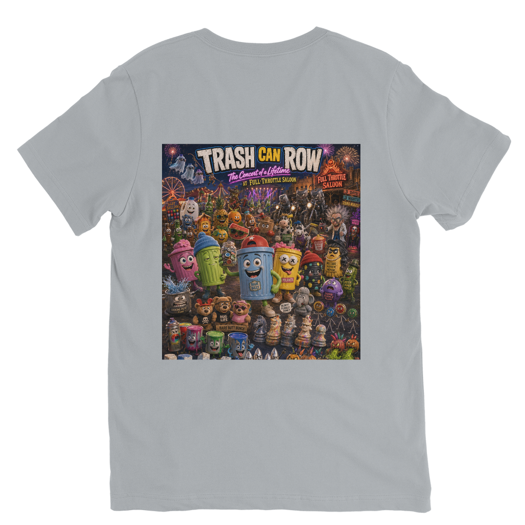 Trash Can Row: Concert for a Lifetime – Classic V-Neck T-Shirt
