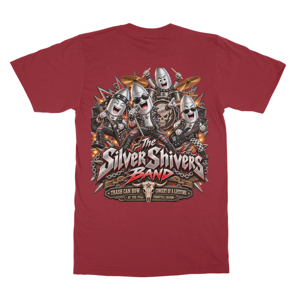 The Silver Shivers Band Classic Adult T-Shirt