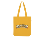 Trash Can Row Organic Tote Bag