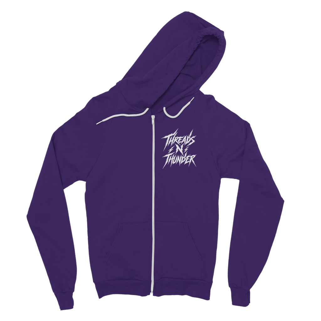 The Silver Shivers Band Classic Adult Zip Hoodie