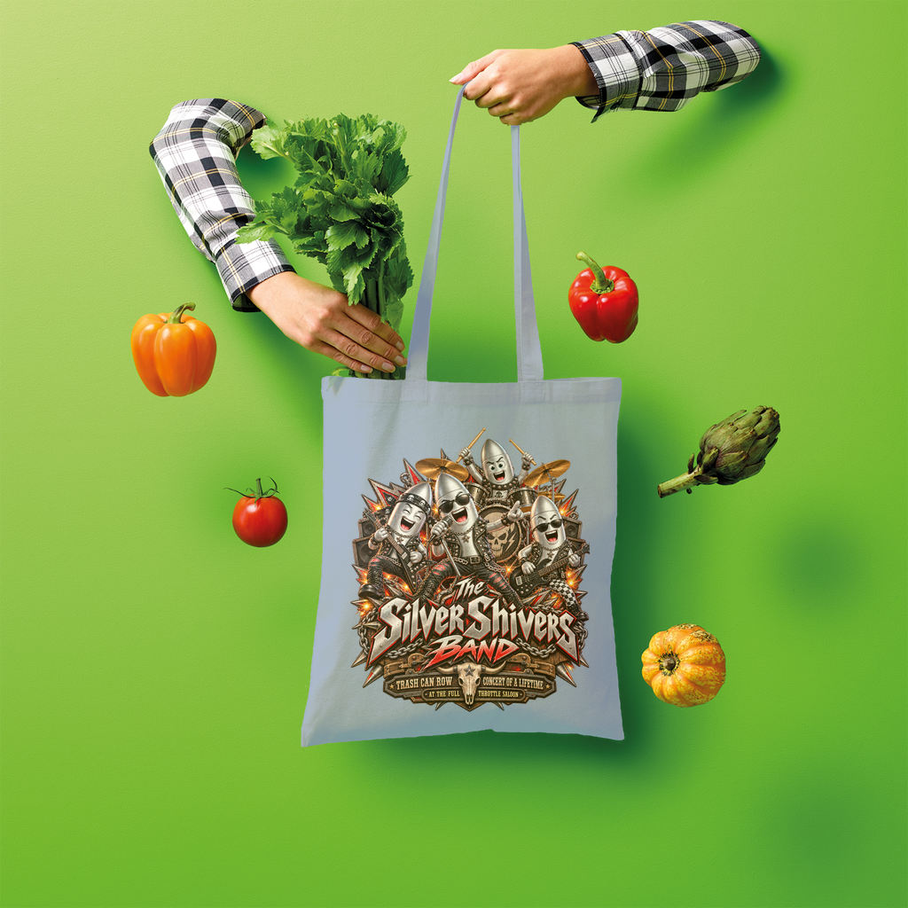 The Silver Shivers Band Shopper Tote Bag