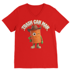 TRASH CAN MAN Classic V-Neck T-Shirt