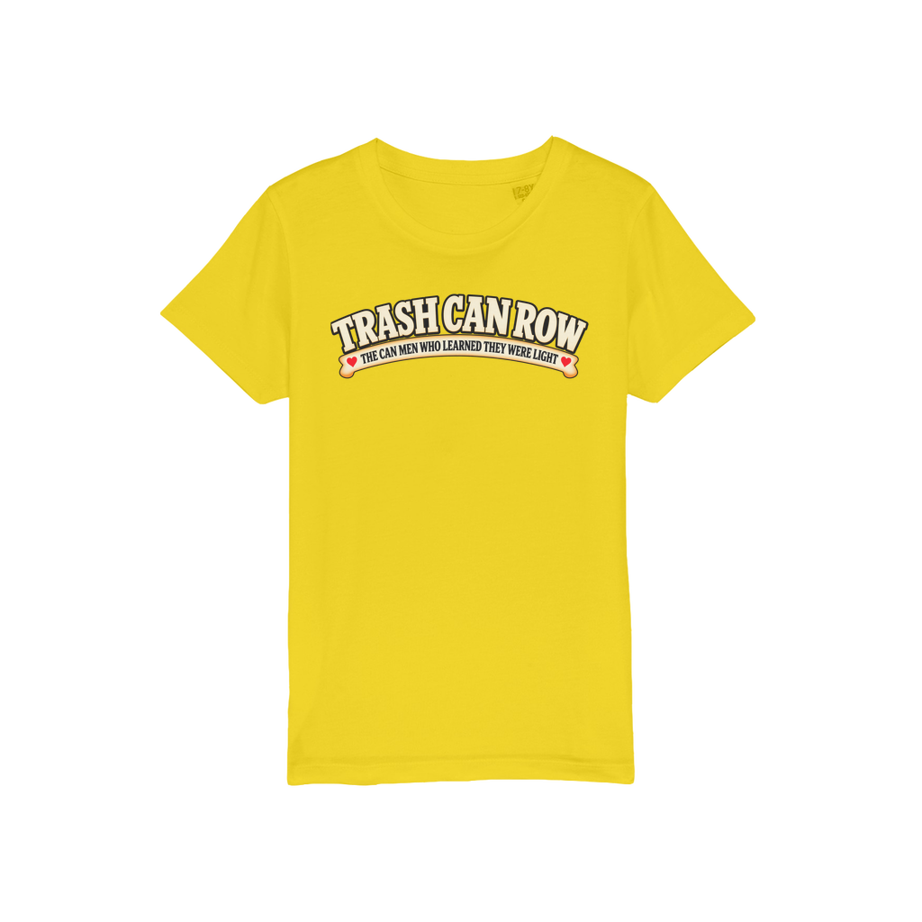 Trash Can Row Organic Jersey Kids T-Shirt