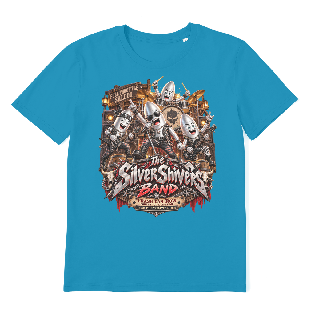 The Silver Shivers Band Premium Organic Adult T-Shirt