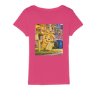 Trash Can Row Organic Jersey Women's T-Shirt