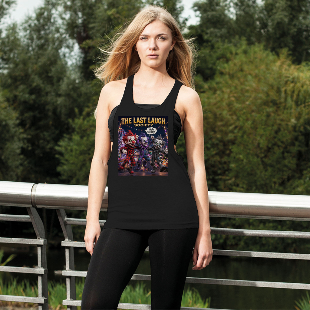The Last Laugh Society Women's Loose Racerback Tank Top