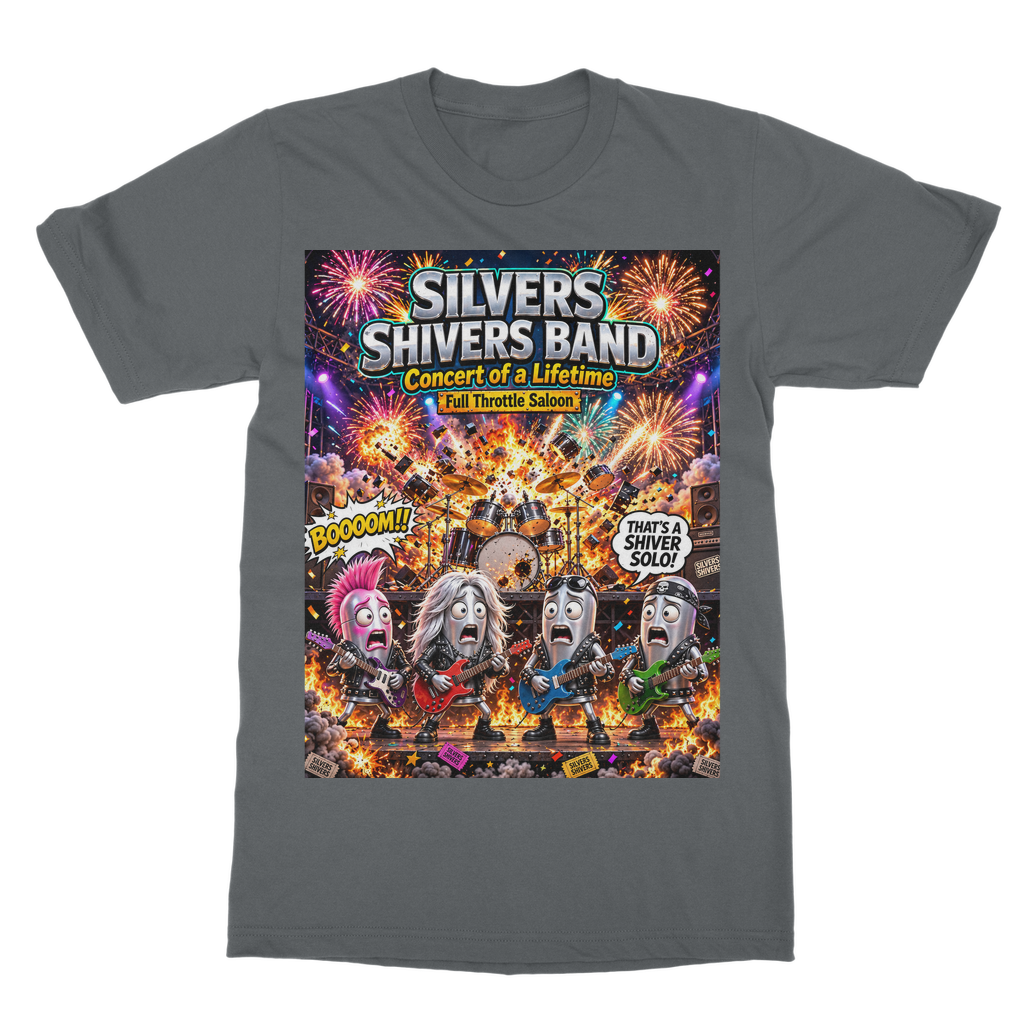The Silver Shivers Band T-Shirt Dress