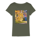 Trash Can Row Organic Jersey Women's T-Shirt