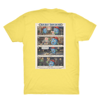Trash Can Row Organic Adult T-Shirt