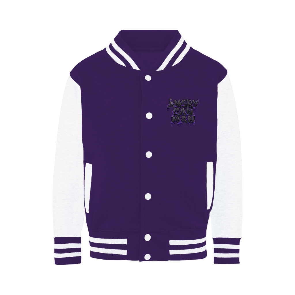 ANGRY CAN MAN 2.0 Varsity Jacket