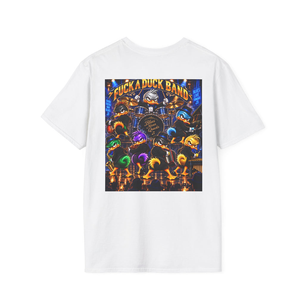 FUCK A DUCK BAND — Heavy Metal Duck Band Tee