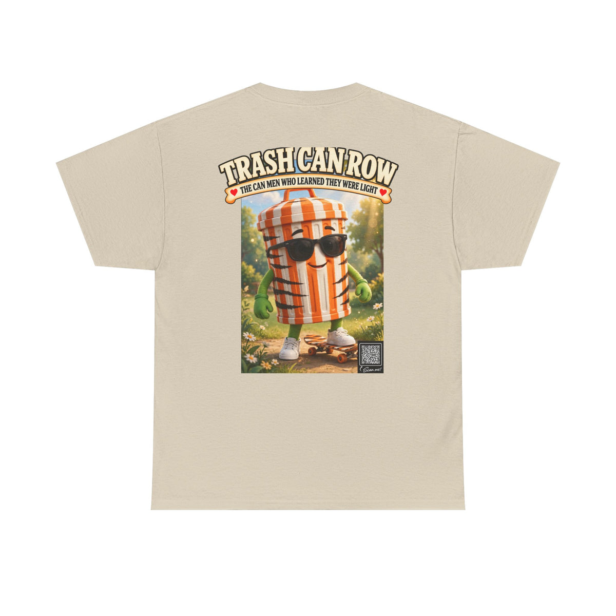 Trash Can Row Tee #8