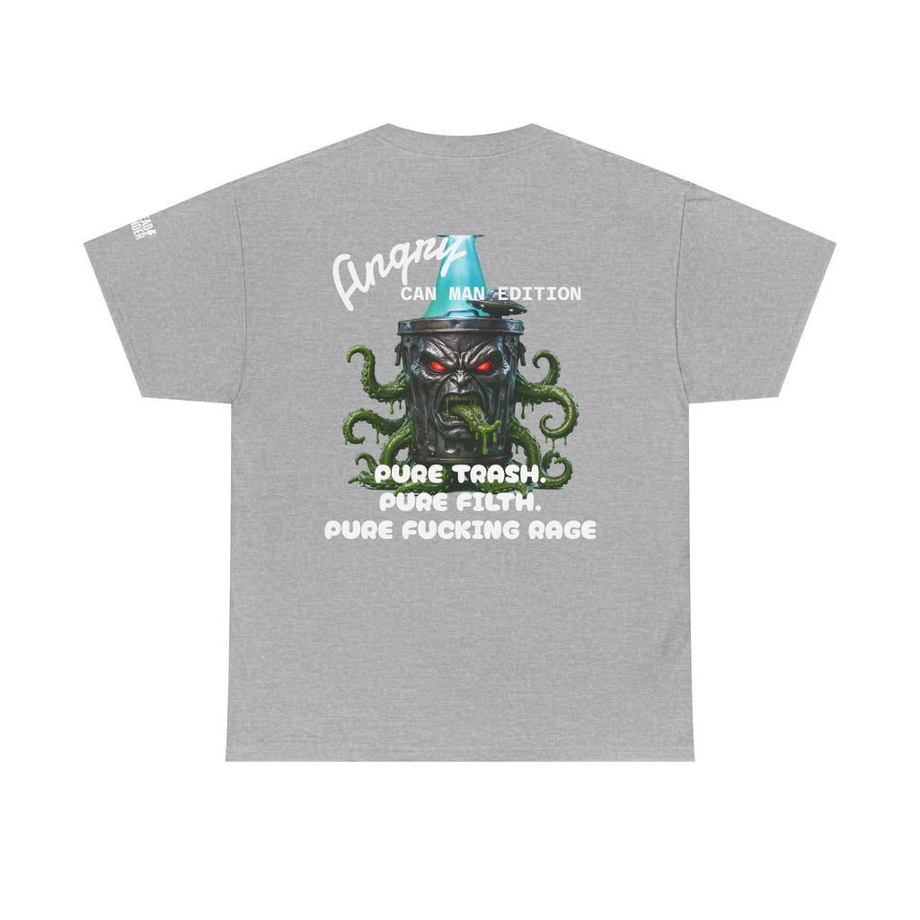 T-Shirt — Angry Can Man Monster Graphic Tee