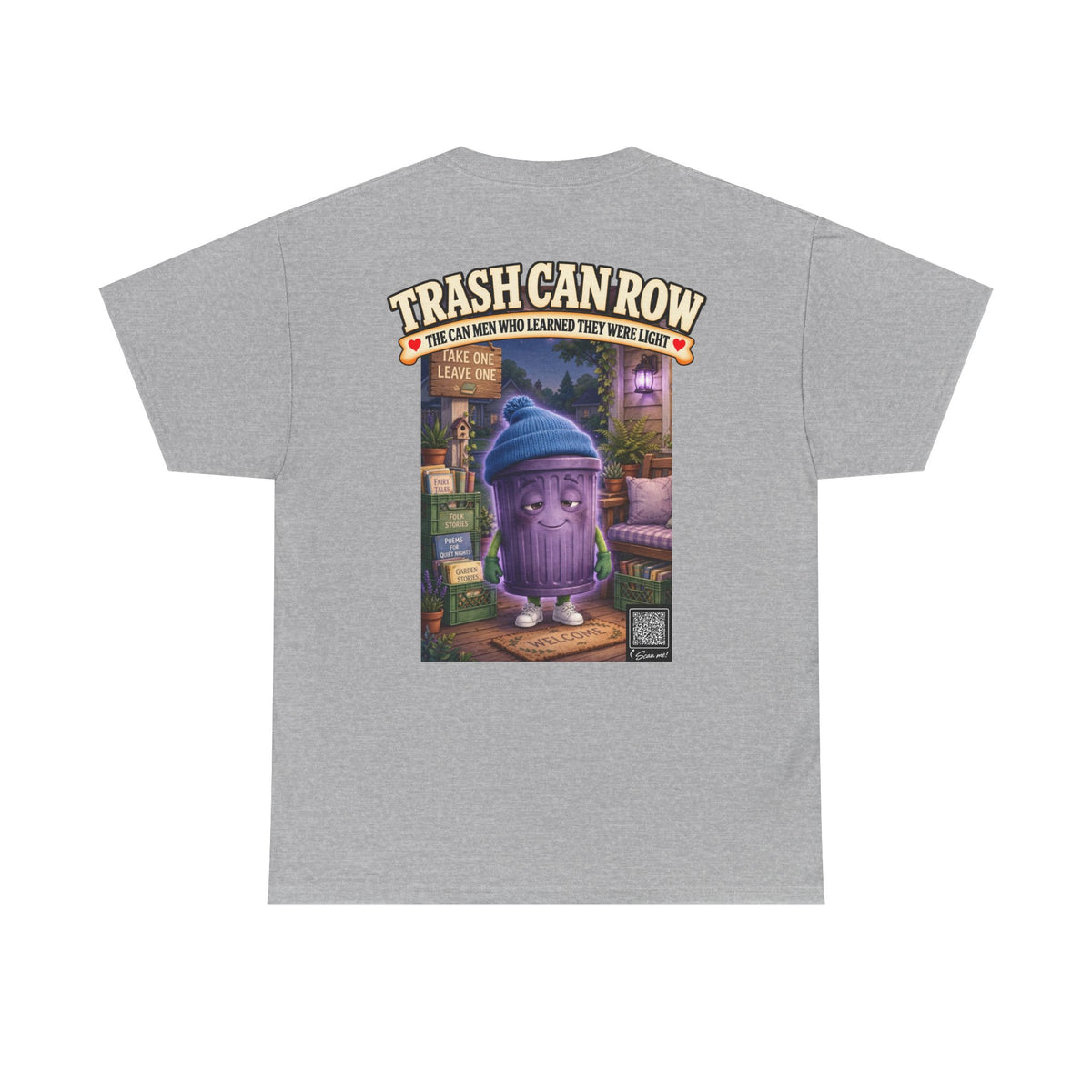 Trash Can Row Tee #7