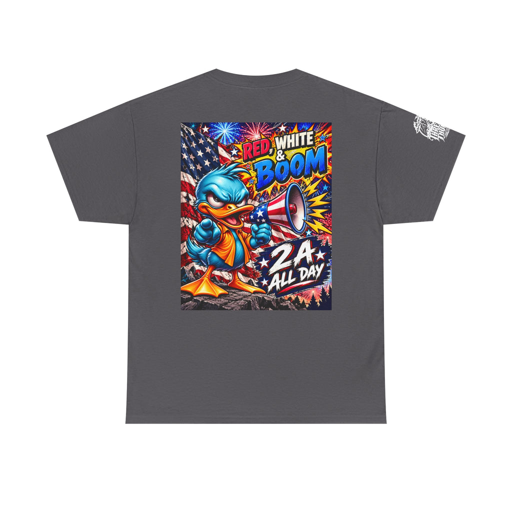 Red, White & Boom Patriotic Duck Back Graphic Tee