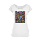Trash Can Row CONCERT FOR A LIFETIME Wide Neck Women's T-Shirt XS-5XL