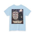 Funny Cat Funeral Tee — "I Wasn't Somebody to Stand Up At My Funeral" Graphic T-Shirt