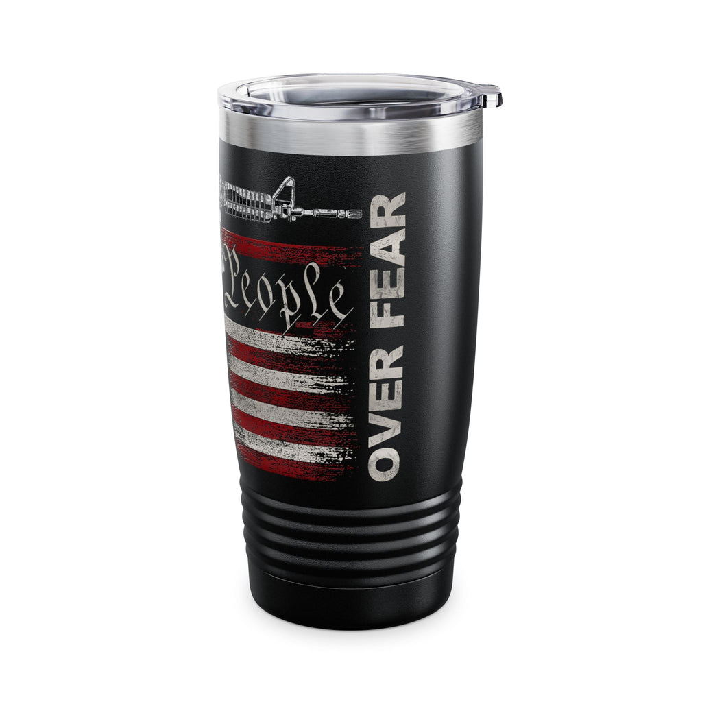 We The People American Flag 20oz Tumbler — Freedom Patriotic Travel Cup