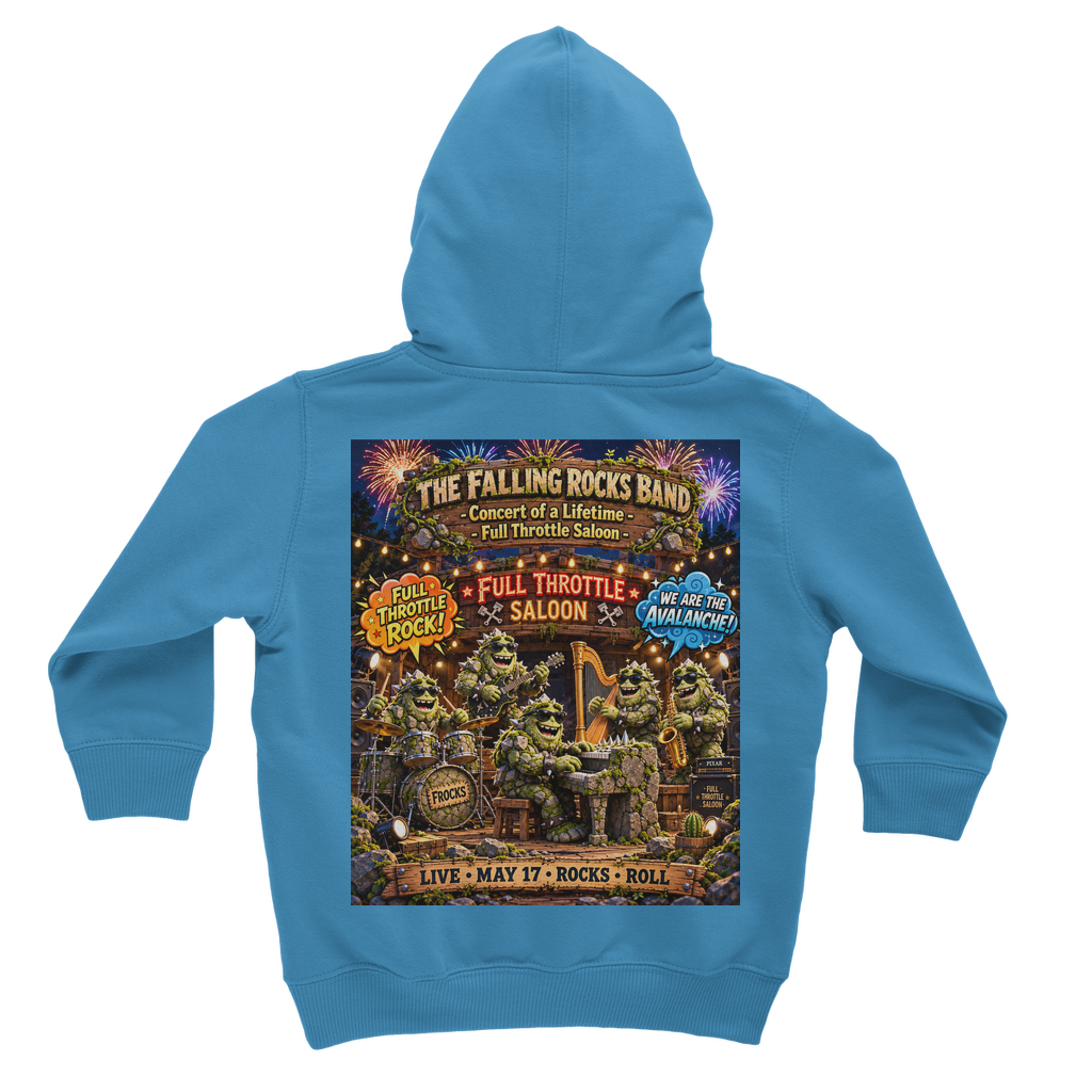 Falling Rocks COllection Classic Kids Hoodie
