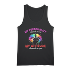 SARCASM 105 Organic Jersey Womens Tank Top