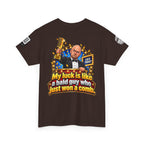 My Luck Is Like a Bald Guy Who Just Won a Comb Back Graphic Tee