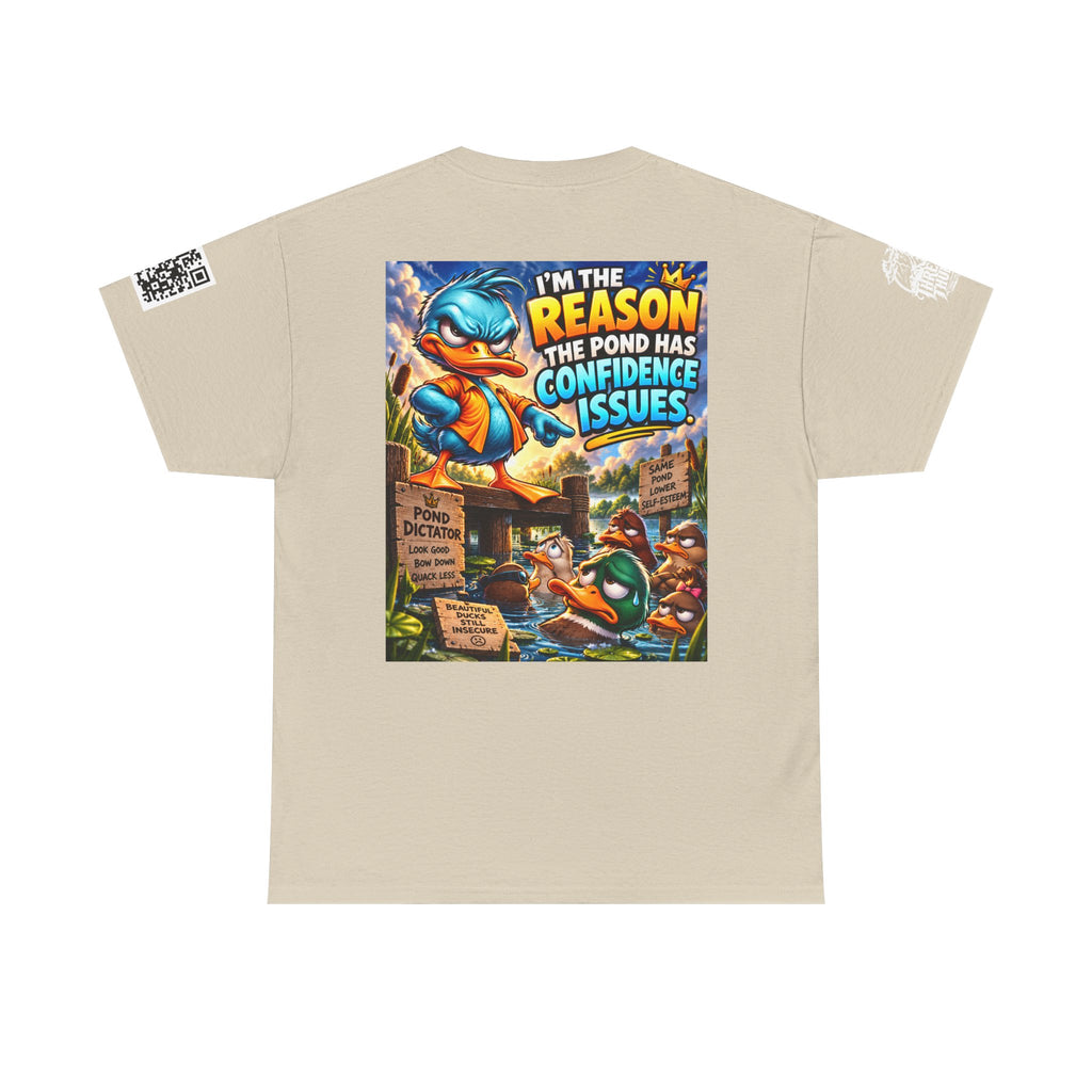 The Reason the Pond Has Confidence Issues Back Graphic Tee