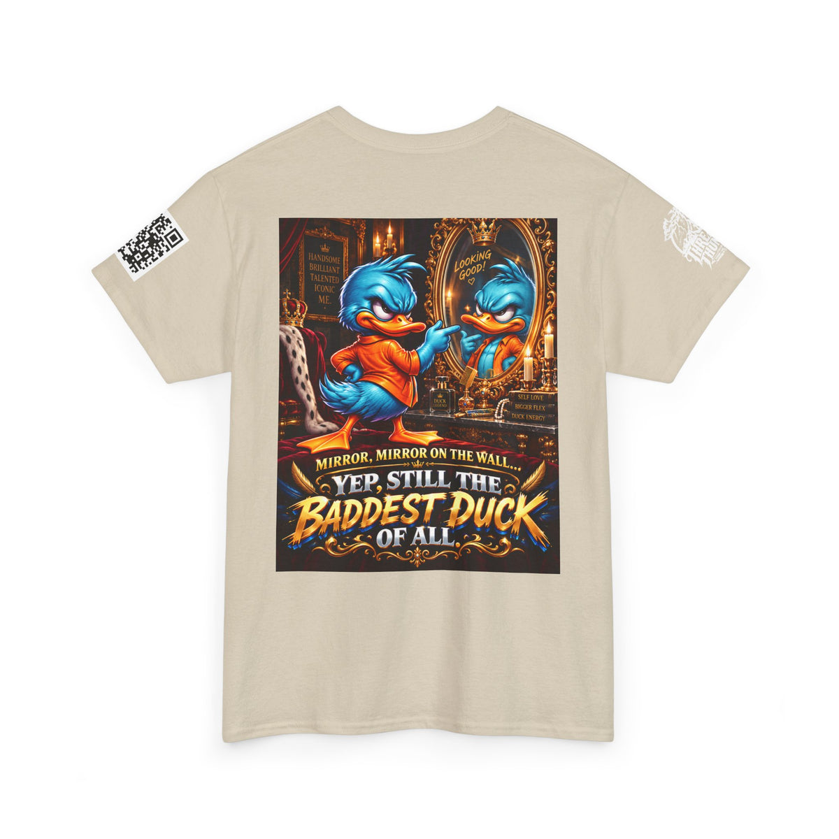 Mirror Mirror — Still the Baddest Duck of All Back Graphic Tee