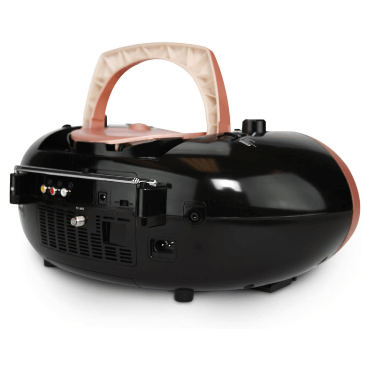 Emerson 7" Bluetooth DVD Boombox Rose Gold - Refurbished