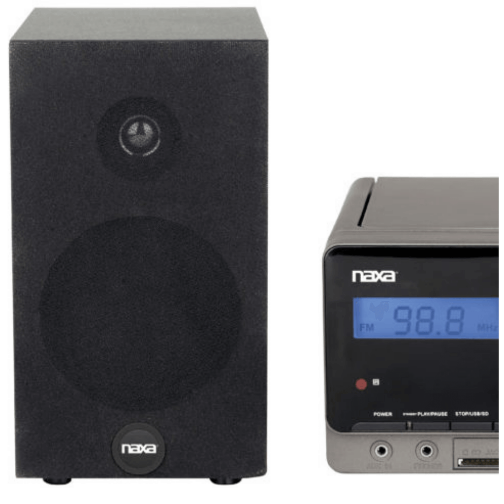 Naxa MP3 Microsystem with Bluetooth - Refurbished