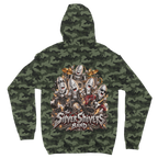 The Silver Shivers Band Camouflage Adult Hoodie