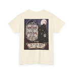 Funny Cat Funeral Tee — "I Wasn't Somebody to Stand Up At My Funeral" Graphic T-Shirt