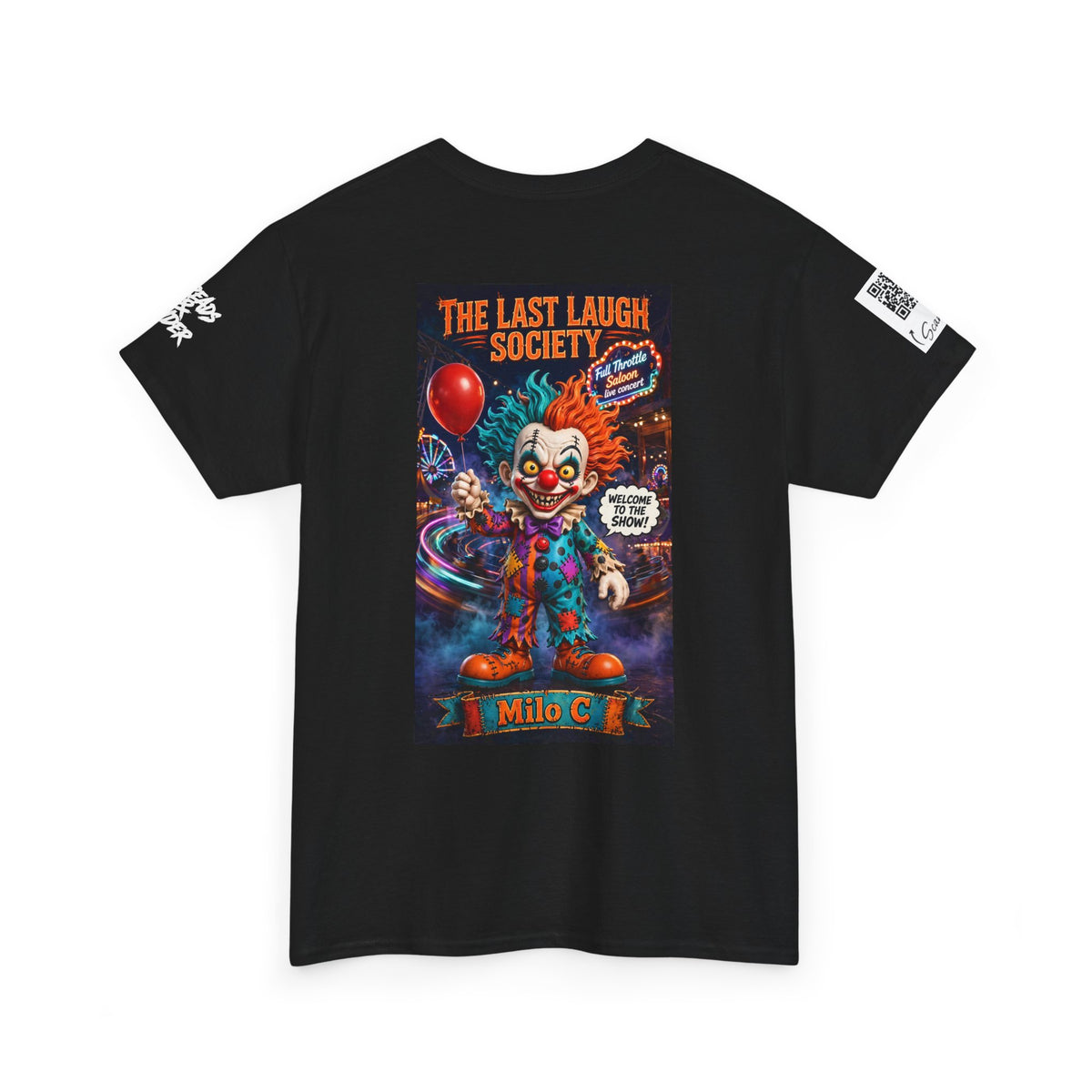 Graphic Tee "The Last Laugh Society" #1