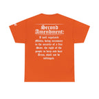 Second Amendment T-Shirt — Constitution Quote Flag Tee