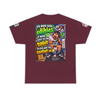 I’m Done With Edibles — Toilet Seatbelt Humor Back Graphic Tee