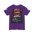 Life Is Too Short to Argue — Block Them & Sleep Back Graphic Tee
