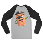 TRASH CAN MAN Classic Raglan Long Sleeve Shirt