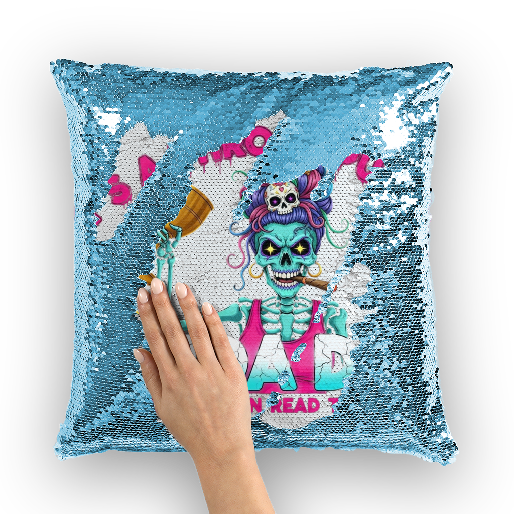 AOP Sequin Cushion Cover