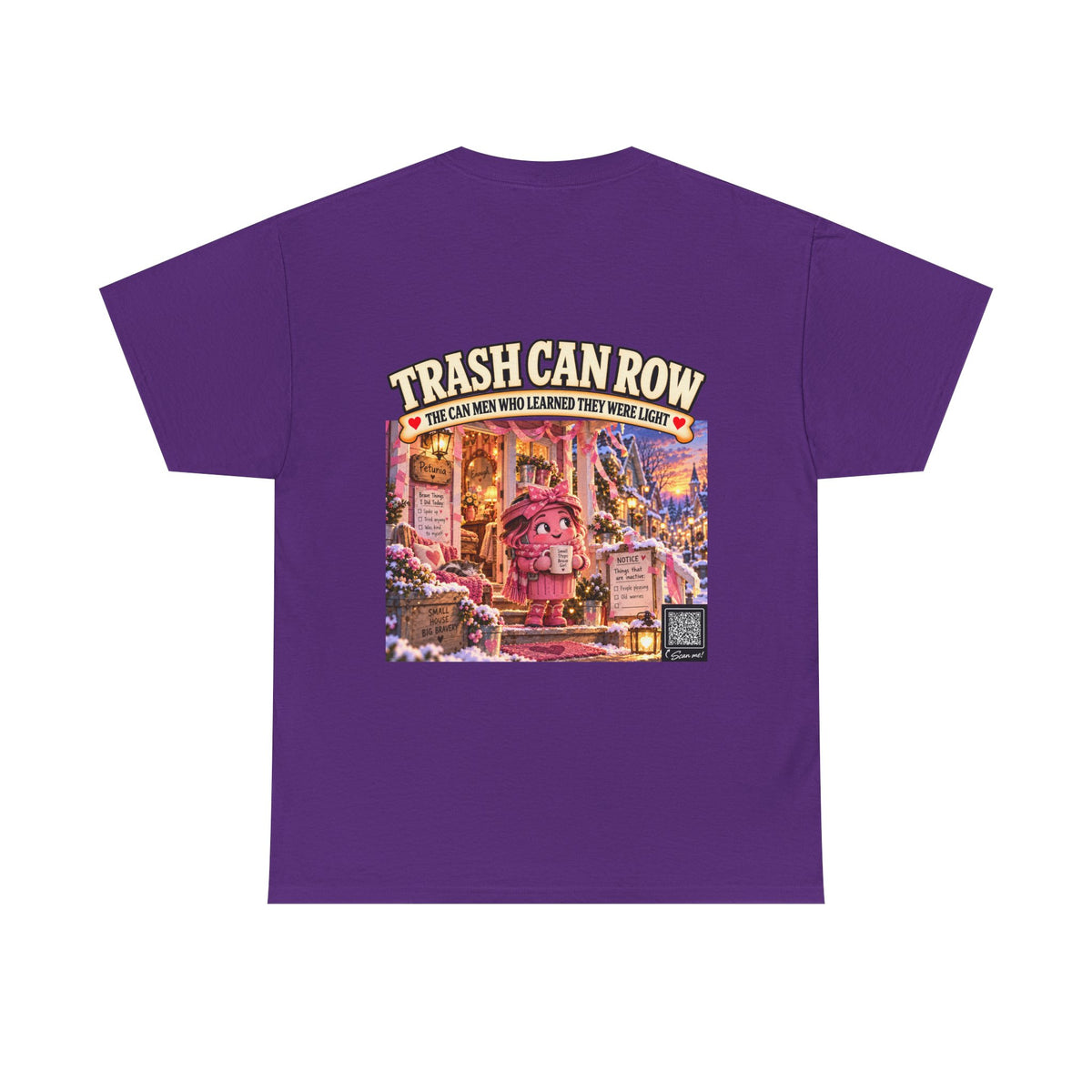 Trash Can Row Tee #3