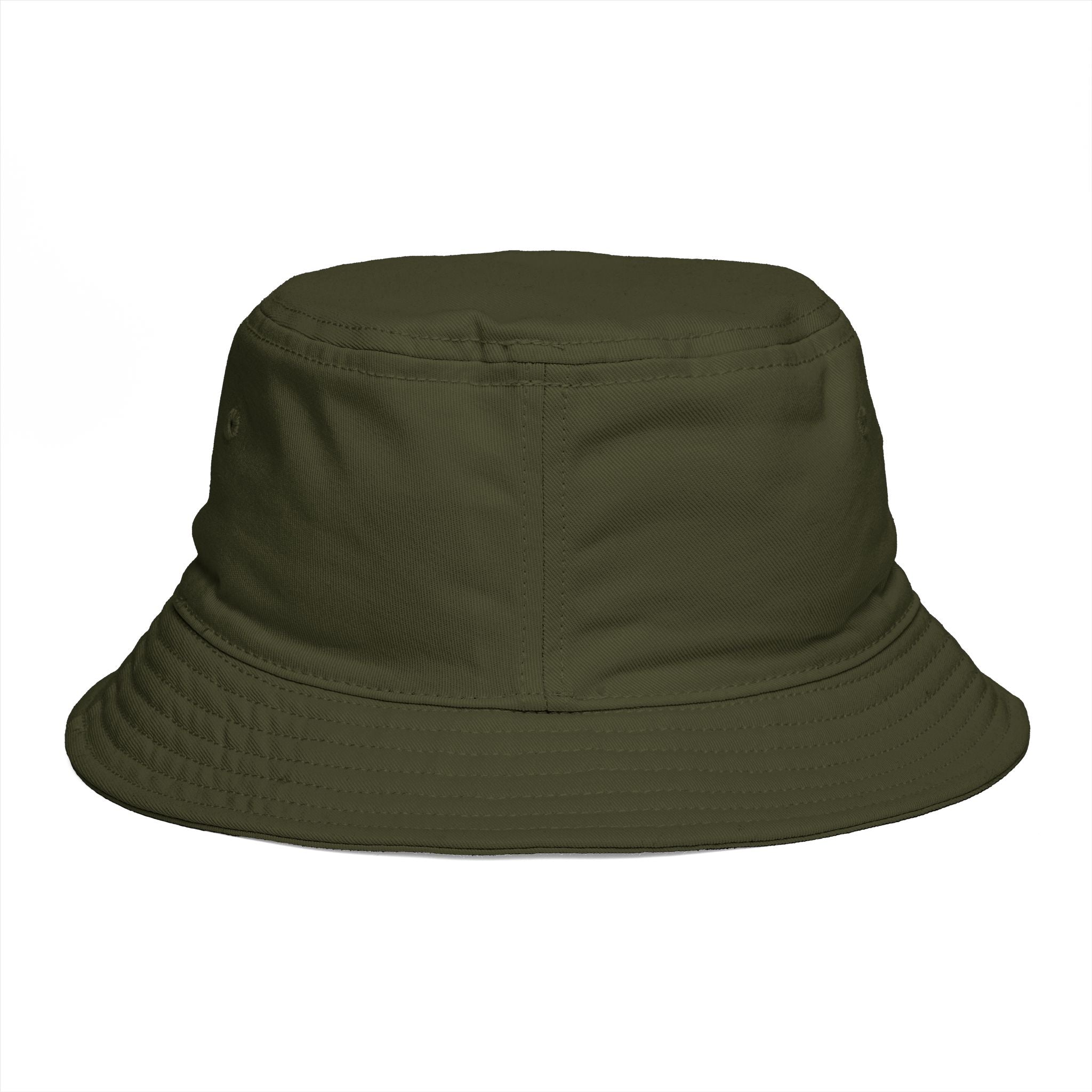 Bucket Hat - Red Liesbovt Homeland Security Skull Logo