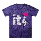 SARCASM 105 Tonal Spider Tie-Dye T-Shirt