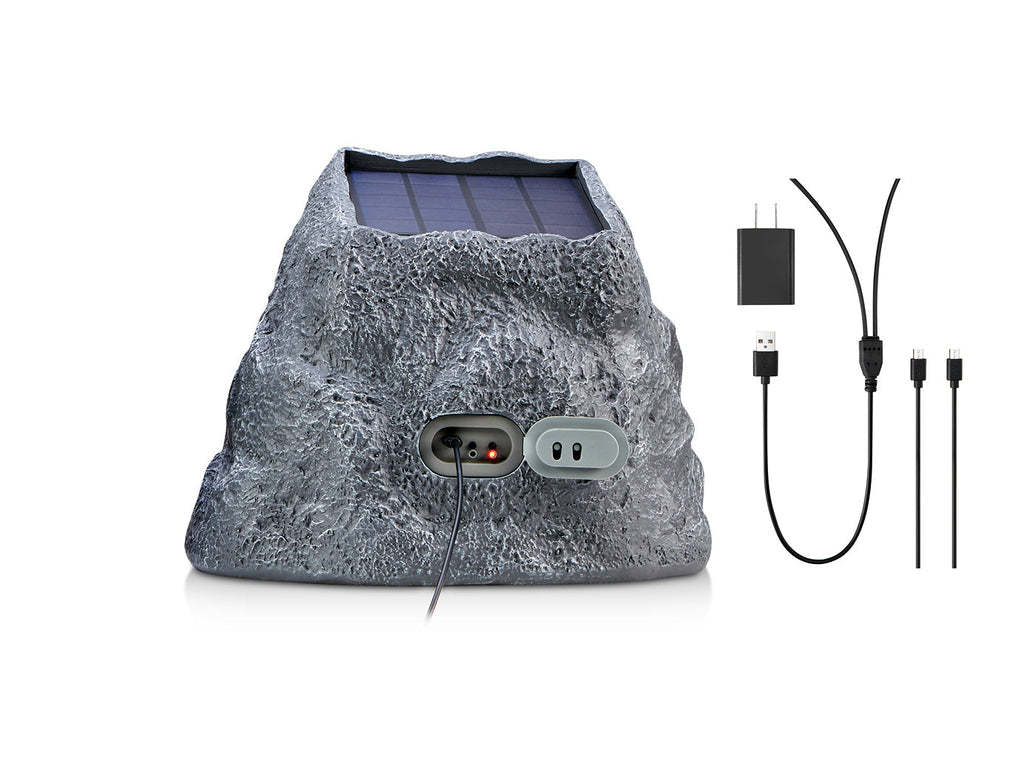 SoundPro Bluetooth Multi-Link Solar Rechargeable Wireless Rock Speaker