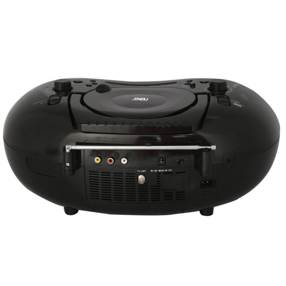 Naxa 7" Bluetooth DVD Boombox and TV - Refurbished
