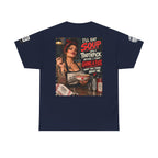 I’ll Eat Soup With a Toothpick Before I Give a Fuck Back Graphic Tee