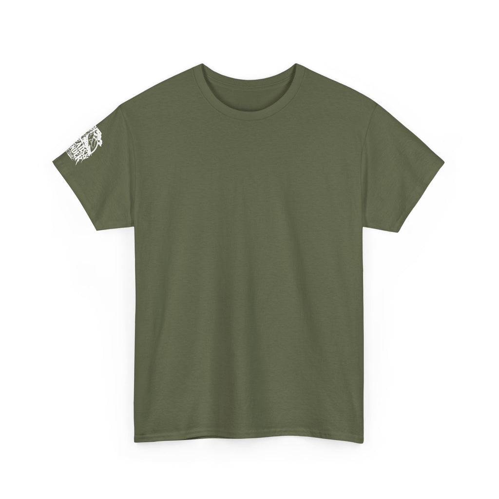 Support the Troops, Defend the Rights Back Graphic Tee