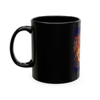 Skull Clash Ceramic Mug — Vintage Rock Tattoo Coffee Cup