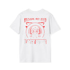 T-Shirt — "Beside My Bed a Gun I Keep" Skull Graphic